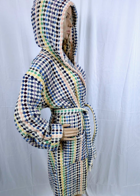 Bubble Robe Collection – Absorbent, Luxuriously Soft Turkish Cotton Bathrobes with Hood & Pockets - The Bali Market
